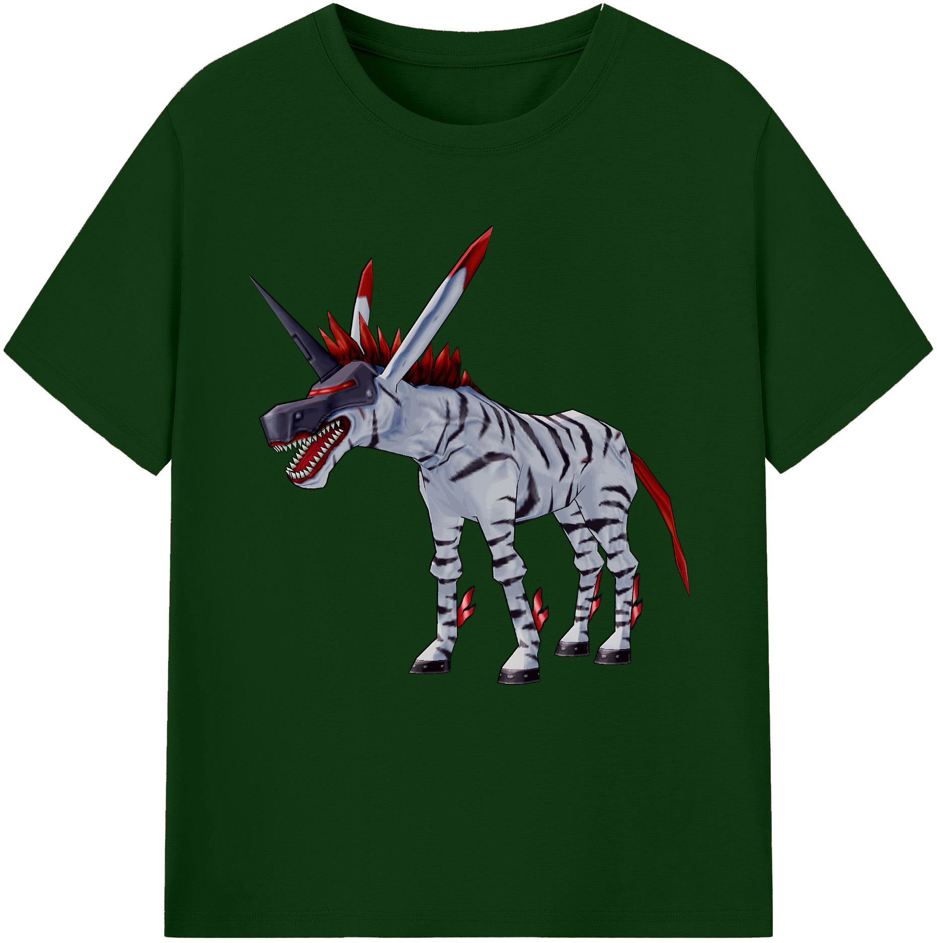 （画像用） Digimon デジタルモンスター/デジモン 綿100％半袖Tシャツ（フロントプリント）